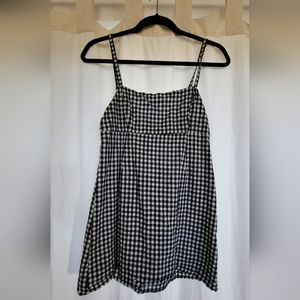 Gingham Mini Dress Urban Outfitters
